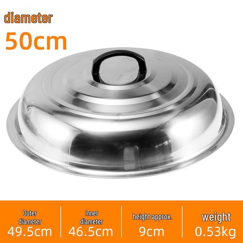 Diruien Heightened & Thickened Stainless Steel Pot Lid