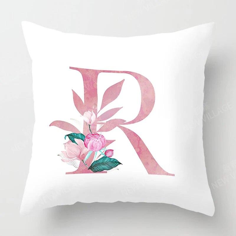 Bedroom Living Room Sofa Cushion Cover Letter Word Pattern Pillow    Home Decor Throw