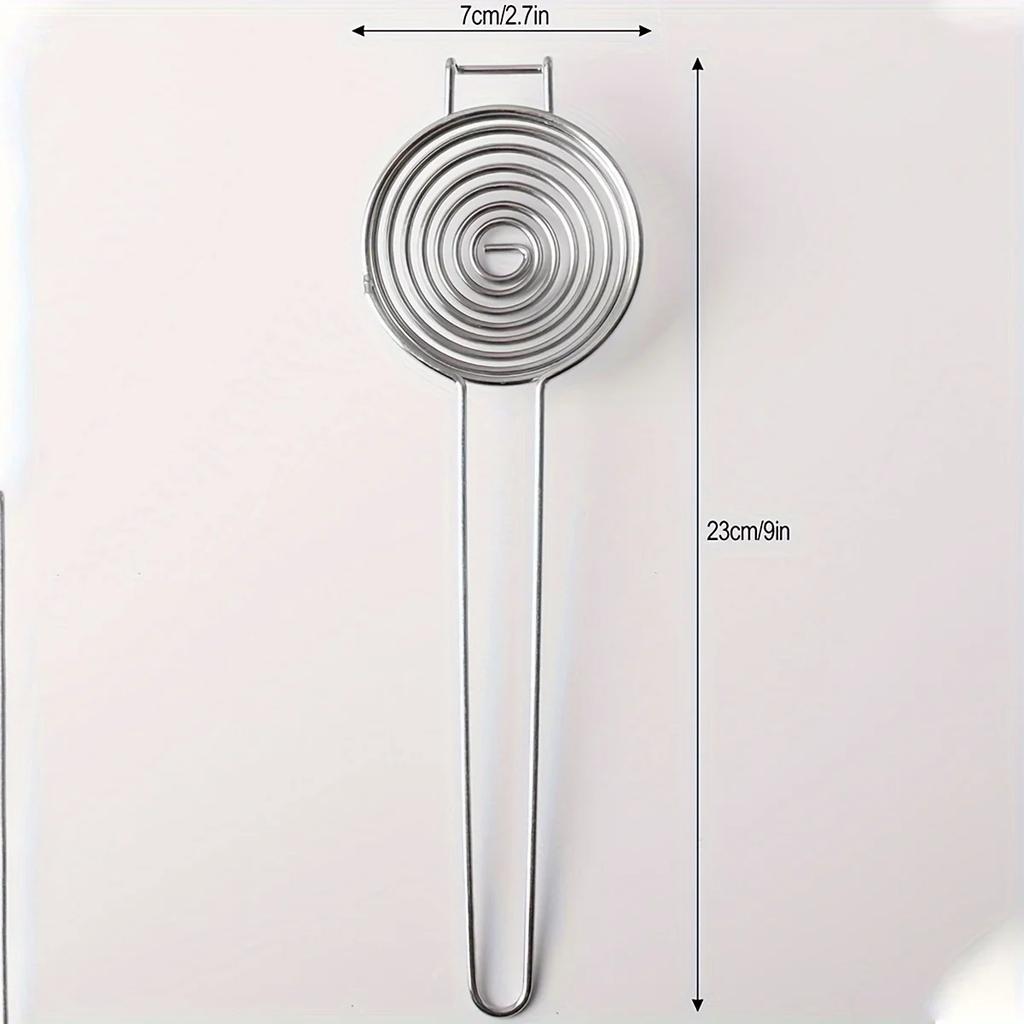 Separator Premium de Gălbenușuri din Oțel Inoxidabil - Divizor Fără Efort pentru Albușuri și Gălbenușuri cu Funcție de Filtrare pentru Ouă Separate