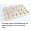 Apricot Wooden Pendant Holder Multiple Styles Jewelry Drawer Inserts Necklace Stand Prop  Bracelet