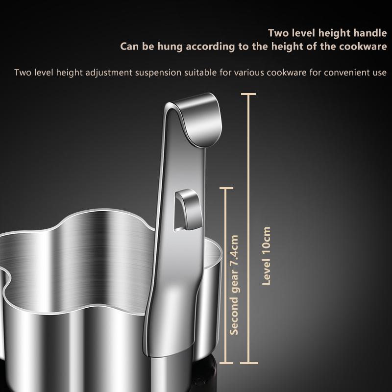 304 Stainless Steel Poached Egg Mold Creative Household Kitchen Gadgets Portable Breakfast Fried Egg Steamed Egg Shaping Device