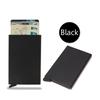 Minimalist Metal Pop Up Card Holder Wallet - Thin Slim Men's Luxury Small Purse and Card Protector Case
