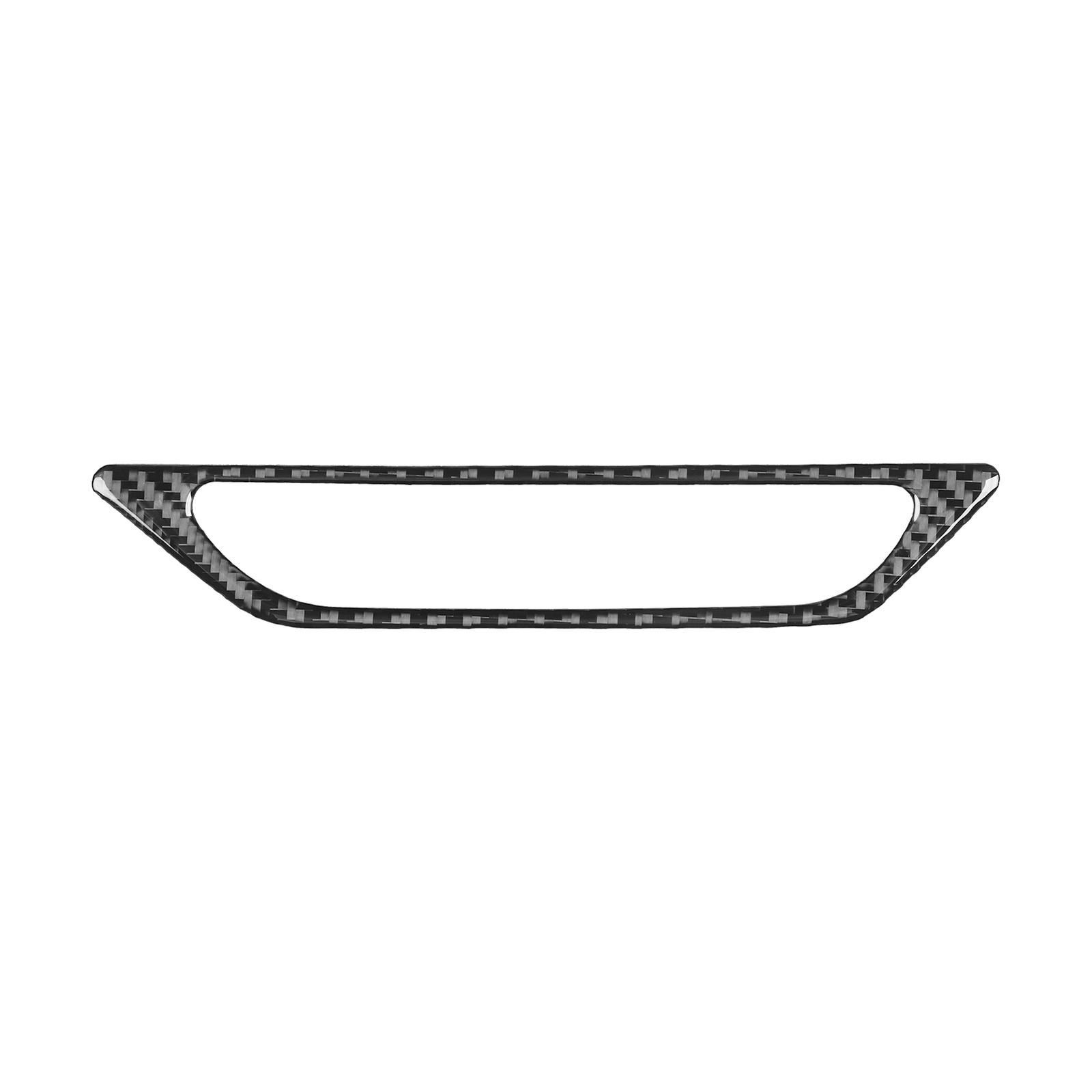 Carbon Fiber Rear Trunk Lid Handle Trim for Chevrolet Corvette C8 +