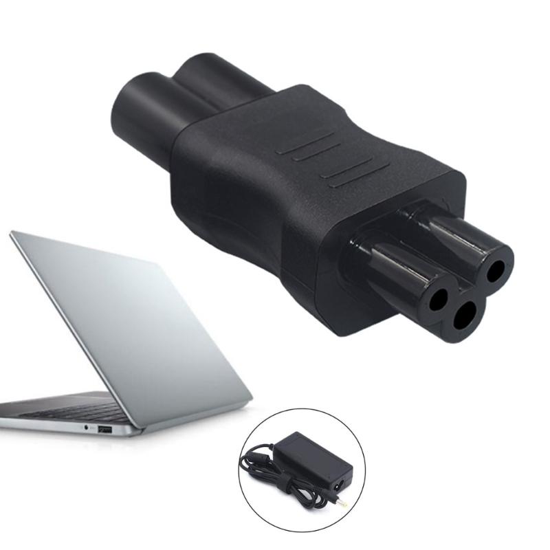 IEC320 C6 to IEC320 C5 Power Male to Female Socket Adapter Computer Power Supply Plugs Connectors for Laptop