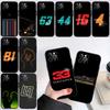 QE23 Racer Number Phone Case for Samsung Galaxy S20 S21 S22 Ultra FE + Plus A21S A22 A24 A25 A26 A30 A30S A31