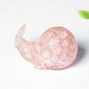 Whale Resin Car Decor With Crystal Waterdrop For Car Interior Gifts
