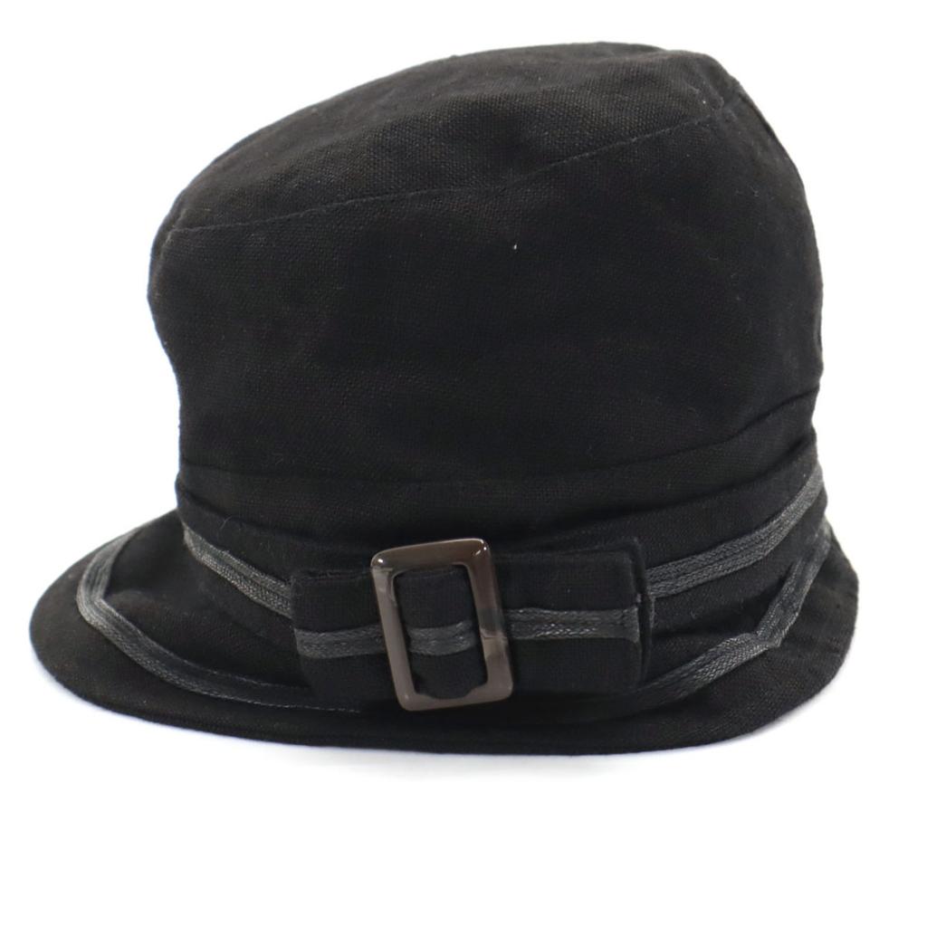 Cappello ROPE' design tipo lino 57.5 nero Donna Usato