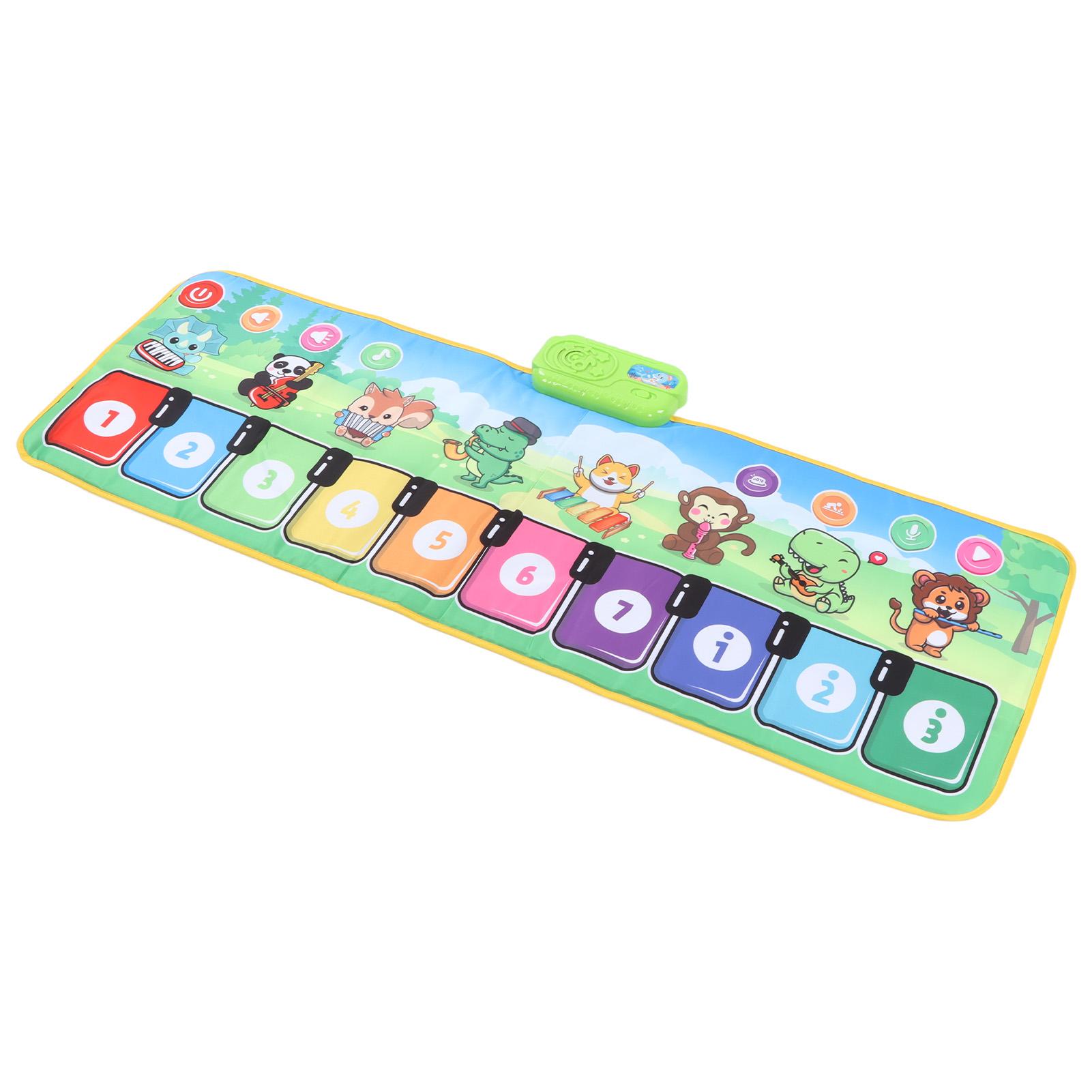 

Детский музыкальный коврик-пианино, танцевальный коврик-клавиатура пианино, раннее развитие, просвещение, развивающая игра
