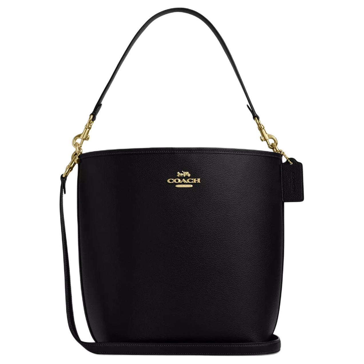 Coach Women Signature Crossbody Bag Lightweight Daily Purse CT803-IMBLK Basic Set (Bag+Dust Bag)