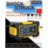 12V 6A Full Automatic Car Battery Charger Power Pulse Repair Chargers Wet Dry Lead Acid Battery Chargers Digital LCD Display