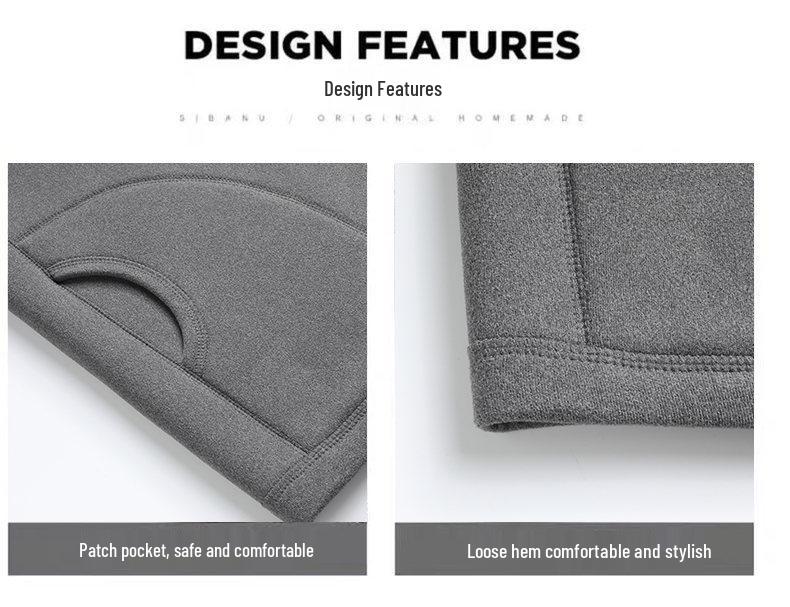Men's Plus Velvet Cardigan: Warm, Loose-Fit Jacket for Middle-Aged and Elderly Dads