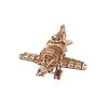 Maquette en bois - UGEARS - Avion Frelon Fou - 354 pièces - Temps de montage 8h - Coloris Unique