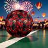 1pc Ladybug Pattern Football, Size 5 Soccer Ball Outdoor Athletic Training Ball, Unique Style, Exquisite Holiday Gift