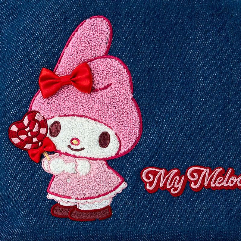 Sanrio Sagara Embroidered Denim Tote Bag My Melody Japan NEW Sanrio Characters