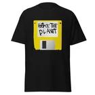 Hack The Planet - 90 s Hackers Movie Quote Floppy Disk Shirt - Unisex 3XL