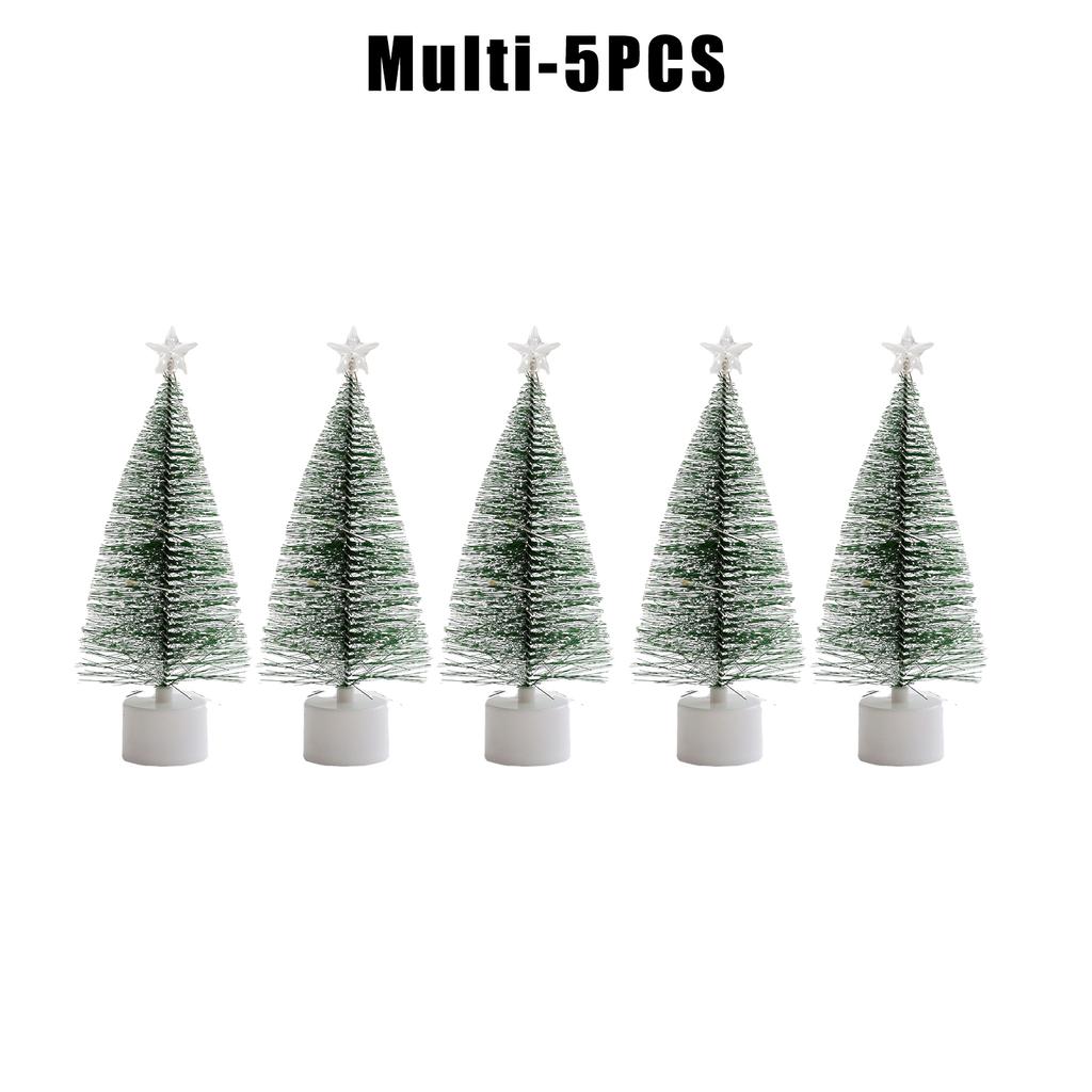 LED Rainbow Christmas Tree Light Up Holiday Gift Window Decor Kindergarten Atmosphere Decoration Lighting