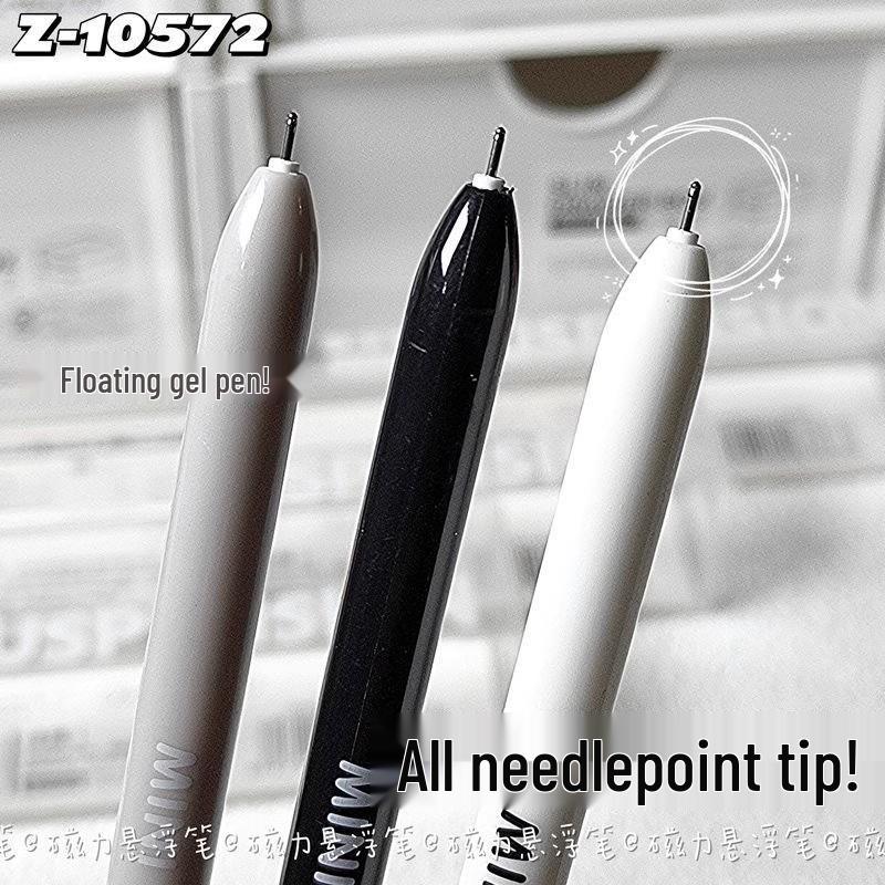 Magnetic Levitation Pen – Creative Decompression Water-Based 0.5mm Needle Black Pen