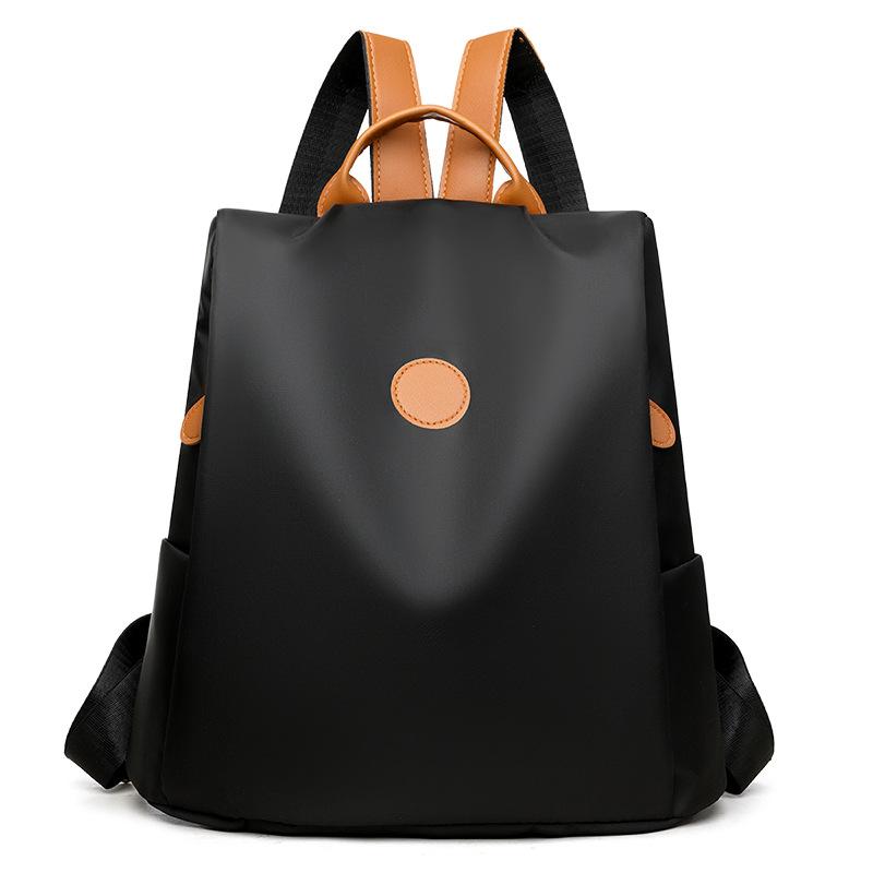 Backpack Multifunctional Oxford cloth backpack Simple texture commuting casual versatile large-capacity women's backpack