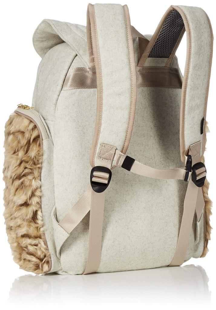 [MORN CREATIONS] Eule Klassischer Flanellpelz, Größe L, Weiß