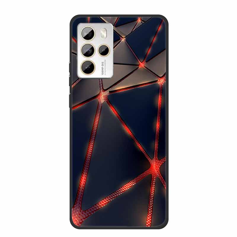 For HTC U23 Pro 5G Case Animals Silicone Soft TPU Phone Cases For HTC U23 Pro 2023 HTCU23 2QCB100 Protector Cartoon Wolf Coque