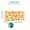 Pom Pom Purin Print  Cushion Non-slip Laptop Tablet Big Mousepad XXL Mat Mini PC Playmat With Lock edge