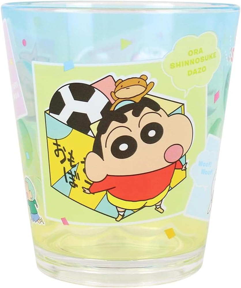 

Tees Factory Crayon Dot Tumbler Acrylic Colorful Comic 200ml Shin-chan KS-5526546KC