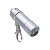 Durability 3 LED Mini Flashlight Keychain Attachmenta Aluminum Construction Energy Efficient Light Source For Adventure
