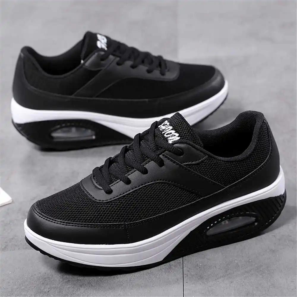 35-41 Super Big Size Silver Shoes Woman Tennis Women Fashion Sneakers Brand Woman Sport Wide Fit Loffers 4yrs To 12yrs