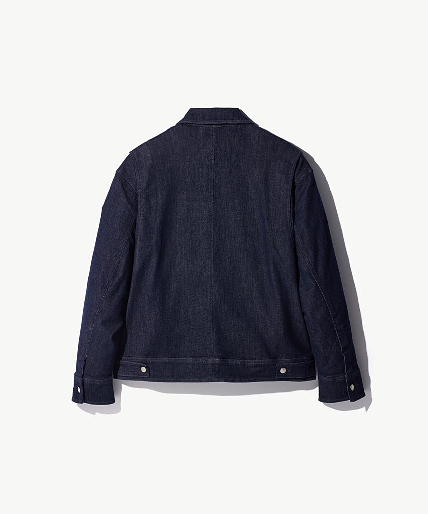 Stco Diems Unchanging Raw Denim Trucker Indigo Navy (Oversized Fit)_Ddjwz06Osn