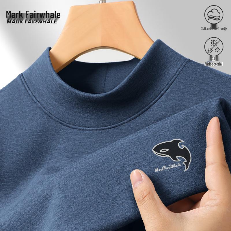 MARK FAIRWHALE Men s Thermal Semi-High Neck Base Layer 2XL