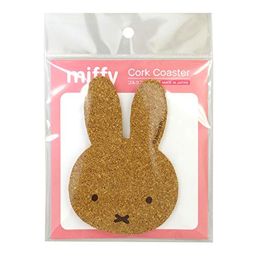 Nagano Factory Miffy Coaster, Standard, DB352A, Made In Japan, H78 X W113 X D5mm