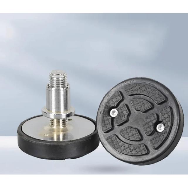

4PCS Car Lift Rubber tray Heightening Feet Plus High Leg Pads Shaft Diameter 35 mm single nut-Threaded Type