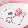 Portable Cute Children's Stapler - Cartoon Mini Keychain