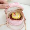 Adorable Children's Princess Chain Crossbody Bag With Cute Bow Design For Toddlers