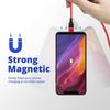 Magnetic Cable 3A USB Magnetic Phone Charger Data Cord USB Type C Cable Magnet Fast Charging Cable Micro USB Charge Wire