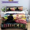 Fantasy Adventure Print 3Pcs Bedding Setduvet Cover With 2 Bedropillowcase Home Birthday Gift