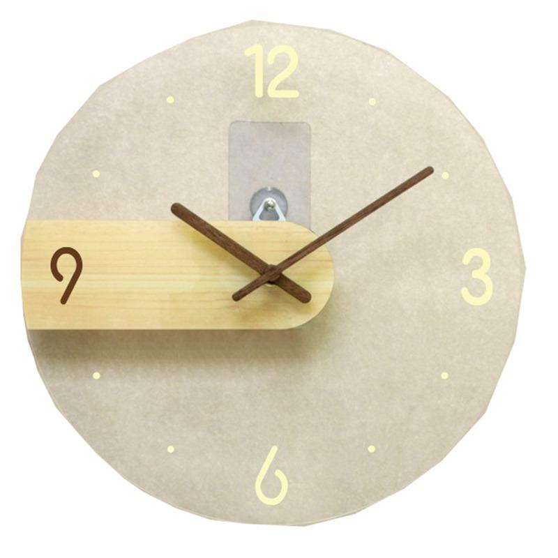 Modern Glass Wall Clock Decorative Wall Watch Silent Aesthetic Clocks Minimalist Elegant Living Room Watches Room Ornaments