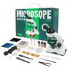 Children's Science Microscope Set, 1000x-1200x, Ideal for Elementary to Junior High School Experiments
