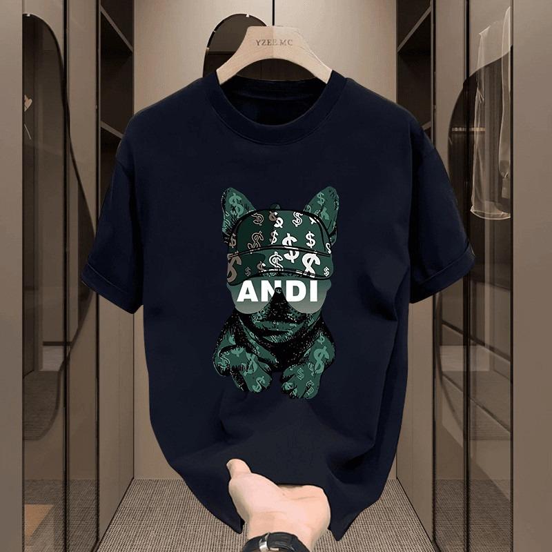 New and1 Americanstyle Highend Shortsleeved Tshirt Mens and Womens Casual Roundneck Simple and Relaxed Summer Pure Cotton