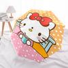 1pc Hello Kitty Automatic Opening/Closing Umbrella with Foldable Design, 8-Bone Iron Frame, Outdoor, Ideal Gift for Fans, Travelers, Everyday Use, Sui