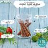 Mos-mart [Bulk Purchase Value] Cellarmate Charmy Clear L3 420ml Set (Set of 4)