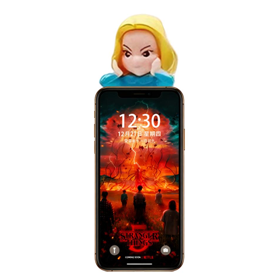 Stranger Things Figure Toys Demogorgon Eleven Steve Robin Dustin Collection Figure Gifts Toy Phone Computer Decoration