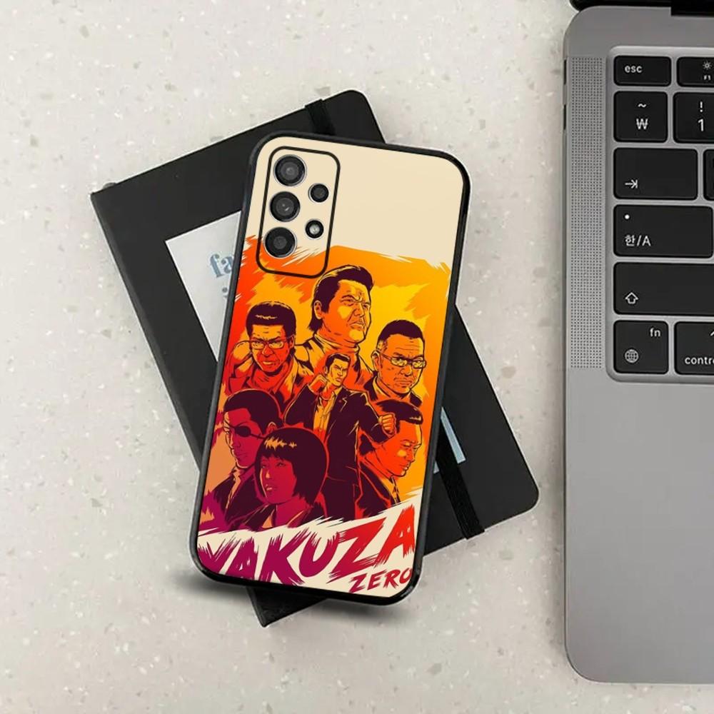 

Yakuza 0 Game Phone Case For Samsung S24,S21,S22,S23,S30,Ultra,S20,Plus,Fe,Lite,Note,10,9,5G Black Soft Cover Samsung S21fe