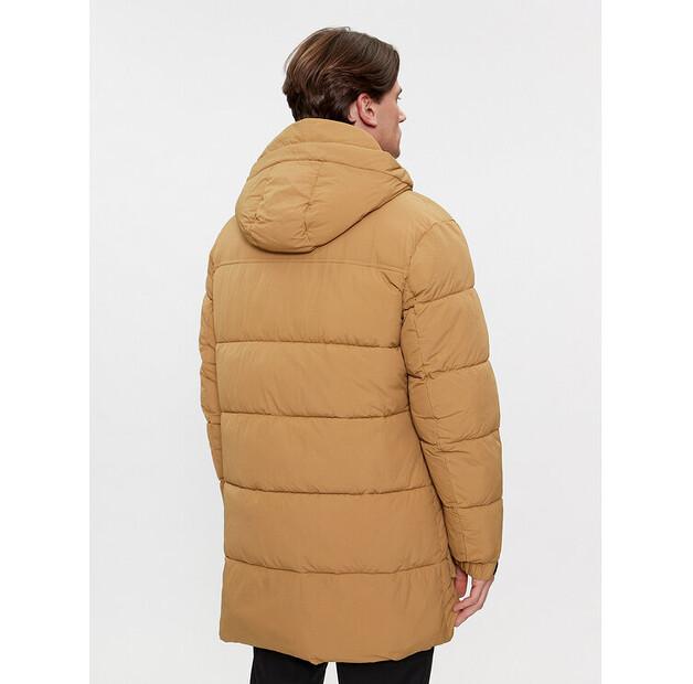 Winter Jacket Calvin Klein Crinkle K10K112228 Beige, Standard Fit