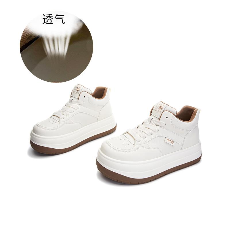

Suction film sole leather board shoes women s spring new women s single shoes casual little white shoes women s platform sports women s shoes 35 абрикосовый