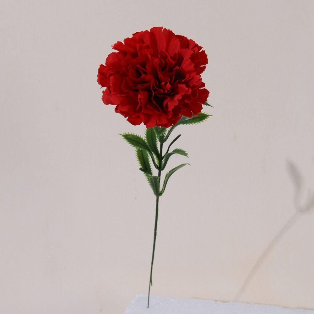 10Pcs Lifelike Artificial Carnation Silk Fake Bouquet Floral Arrangement Flowers Mother's Day