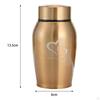 Durable Stainless Steel Pet Urn for Precious Memories of Your Beloved Furry Friend