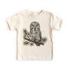 Great Gray Owl Birds Of Prey Field Guide Unisex Adult Youth Birding T-Shirt