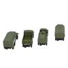 4pcs Mini Diecast Battle Car Simulation Pull Back Alloy Car Models Birthday Present Battle Car Truck