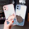 Cute Pink Pig Cartoon Phone Case For iPhone 17 16 14 15 11 13 12 Pro Max Mini For iPhone X XS XR 16 15 14 Plus Soft back Covers